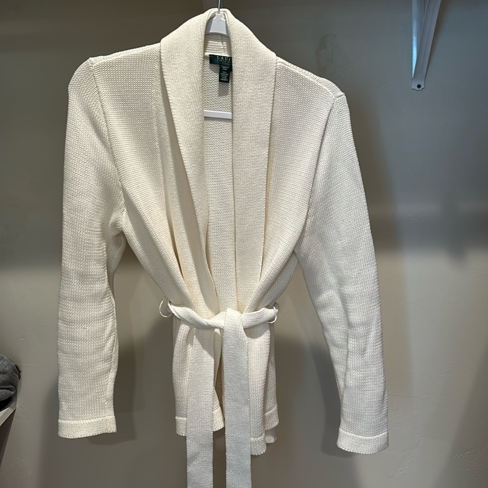 Ralph Lauren Cream Cardigan